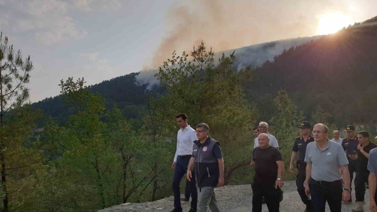 Sinop’taki orman yangını kontrol altına alındı