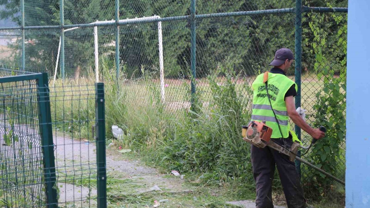 Serdivan’da yaz temizliği devam ediyor