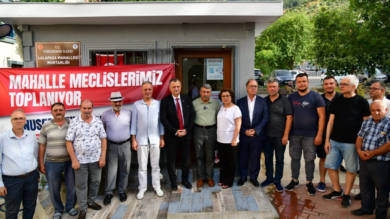 Yunusemre’de Mahalle Meclisleri kuruluyor