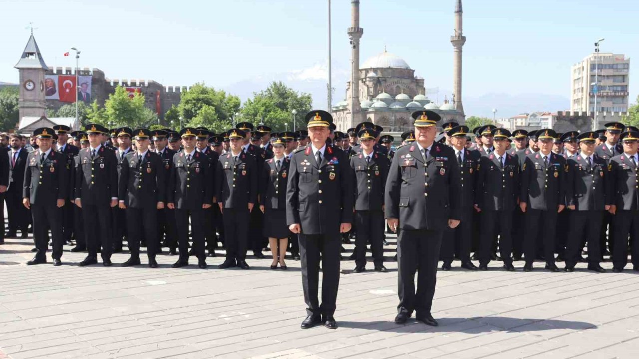 Jandarmanın 185. kuruluş yıldönümü Kayseri’de kutlandı