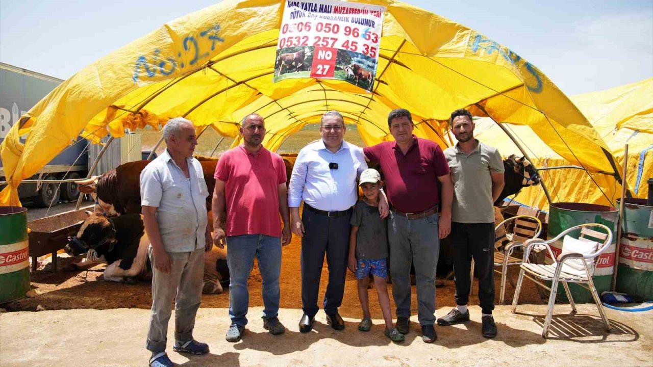 Özarslan’dan üstü kapalı kurban satış alanı sözü