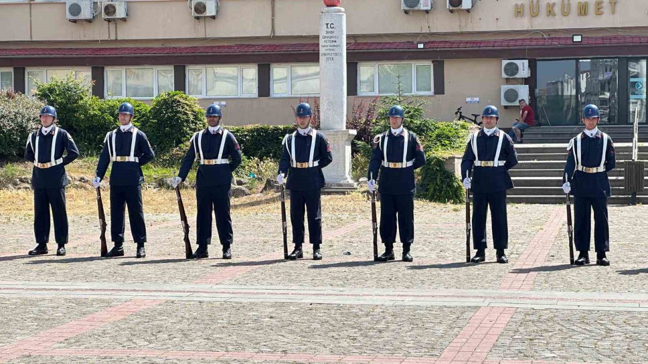 Sinop’ta jandarmanın 185. yılı töreni