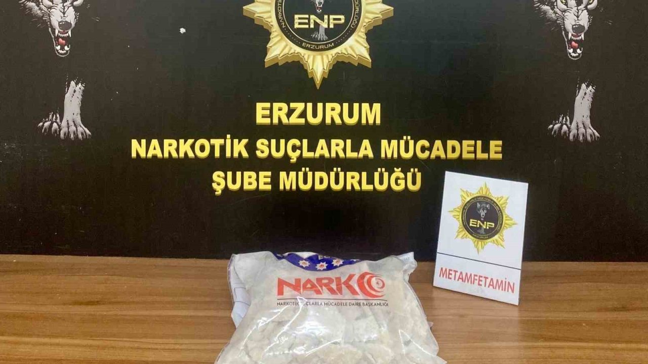 Erzurum polisinden uyuşturucu operasyonu