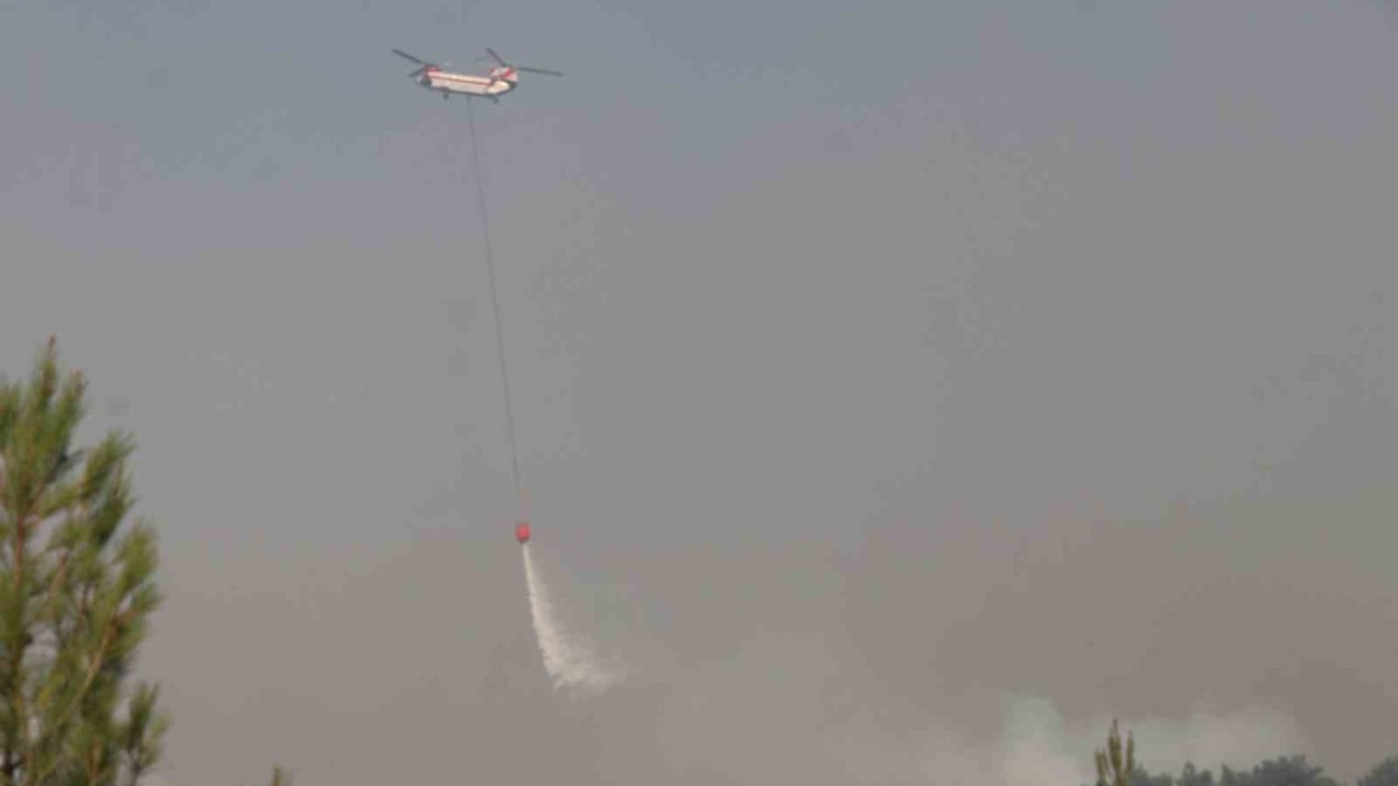 Babadağ’da 30 yayla evi boşaltıldı, Skorsky ve Chinook helikopterler desteğe geldi