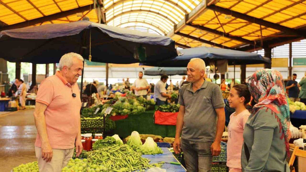 Üretici pazarlarıyla hem çiftçi hem Nilüferli kazanıyor