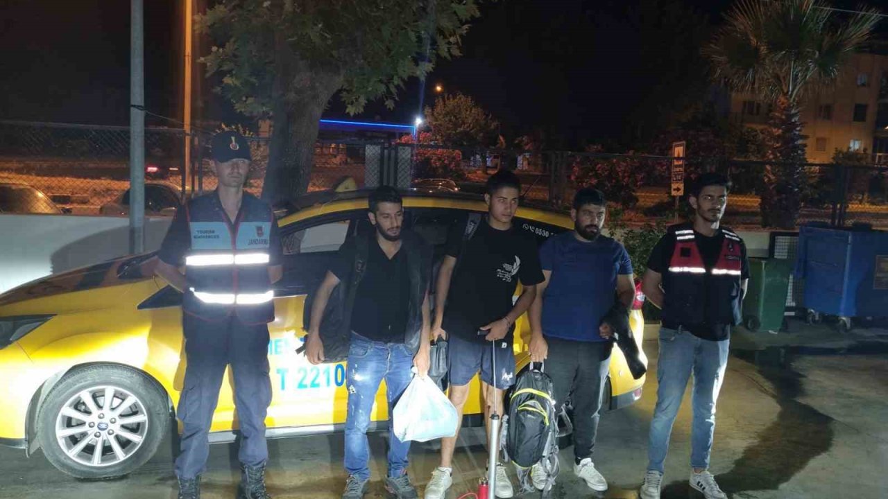 Yunanistan’a geçmeye çalışan düzensiz göçmenler yakalandı