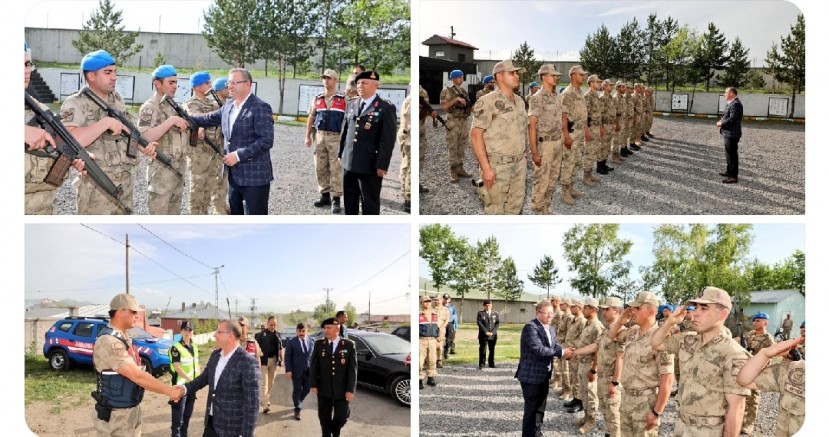 Kars Valisi Ziya Polat, Kurban Bayramı ziyaretleri gerçekleştirdi