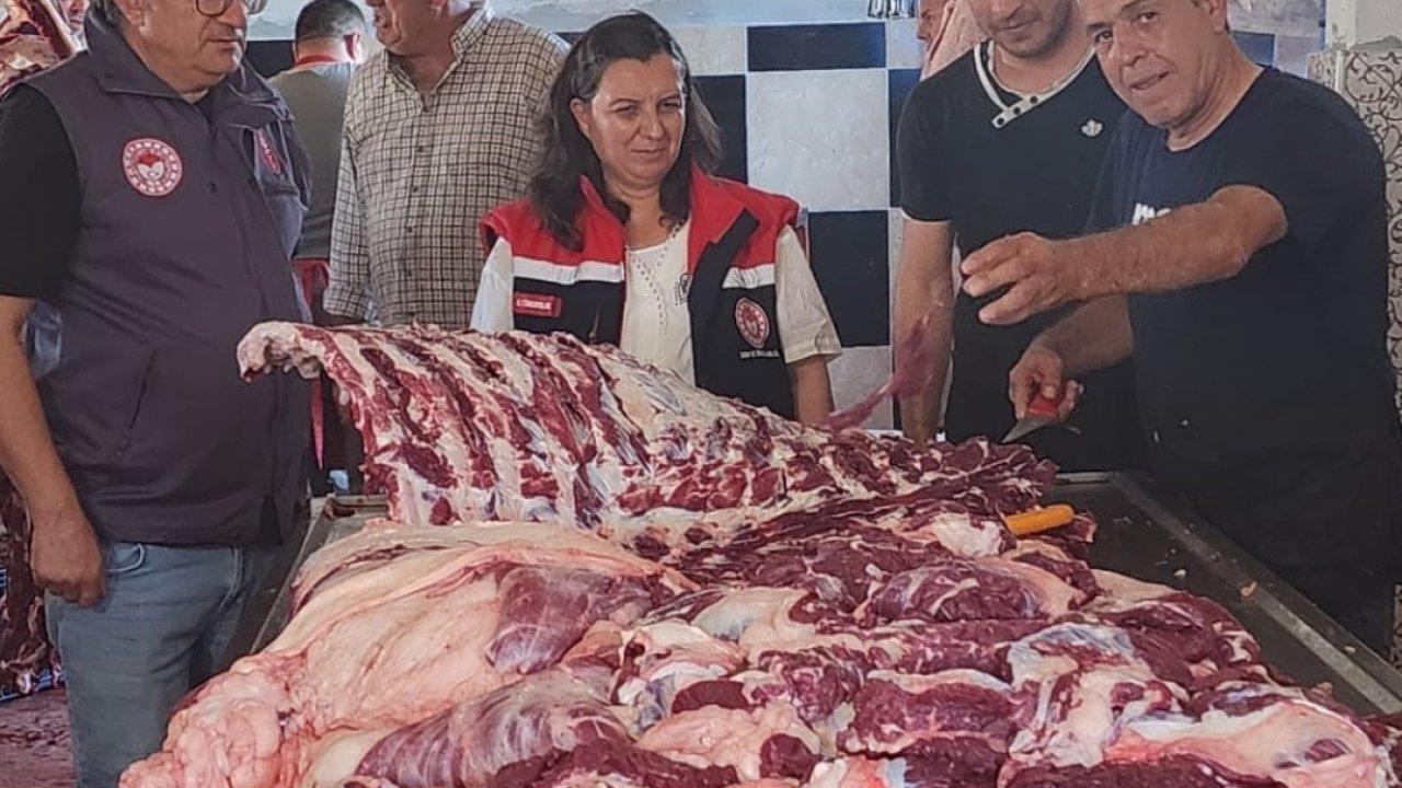 Kurban Kesim ve Kurbanlık Hayvan Satış Yerleri Denetleniyor