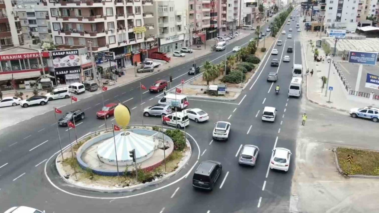 Mersin’de tatil beldelerinde trafik denetimleri sürüyor