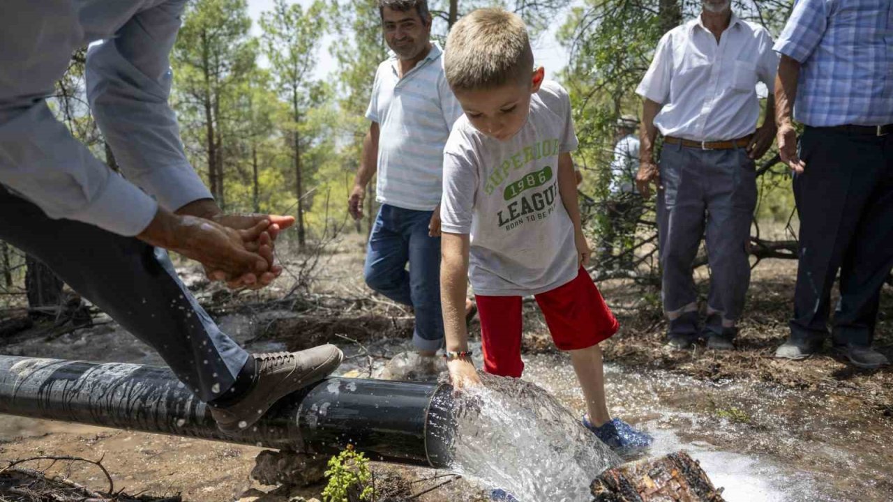 Mut’un Kayaönü Mahallesi’nde sulama suyu sorunu sona erdi