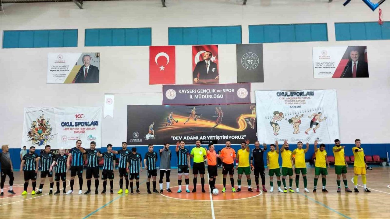 B2-B3 Futsal 1. Lig 2. Etap maçları Kayseri’de oynanıyor