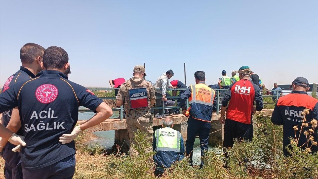 Şanlıurfa’da sulama kanalında erkek cesedi bulundu