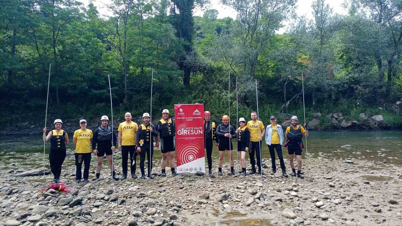 "Afete Hazır Giresun" projesi başarıyla tamamlandı