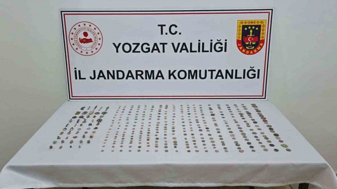 Yozgat’ta 379 adet tarihi eser ele geçirildi