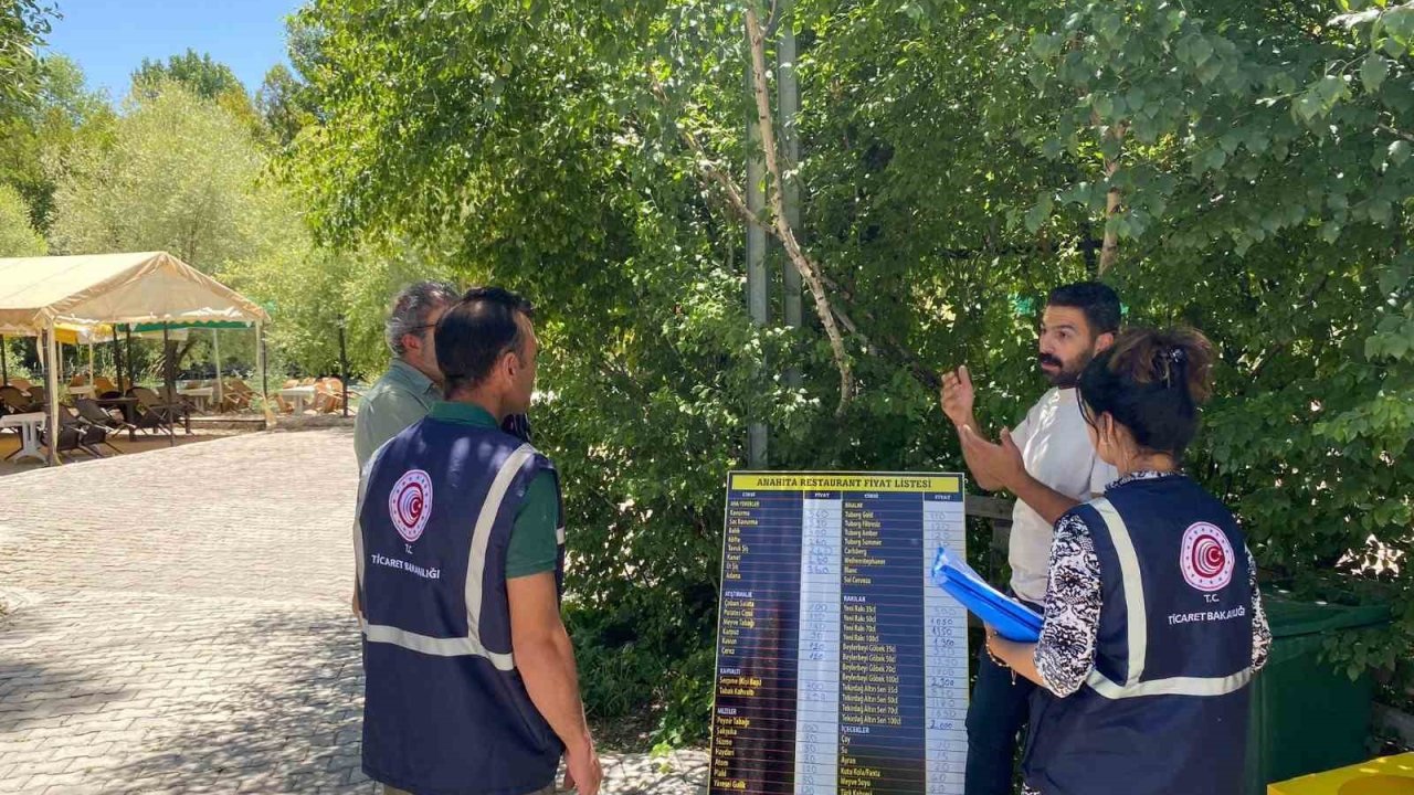 Tunceli’de, kurallara uymayan işletmelere ceza kesildi