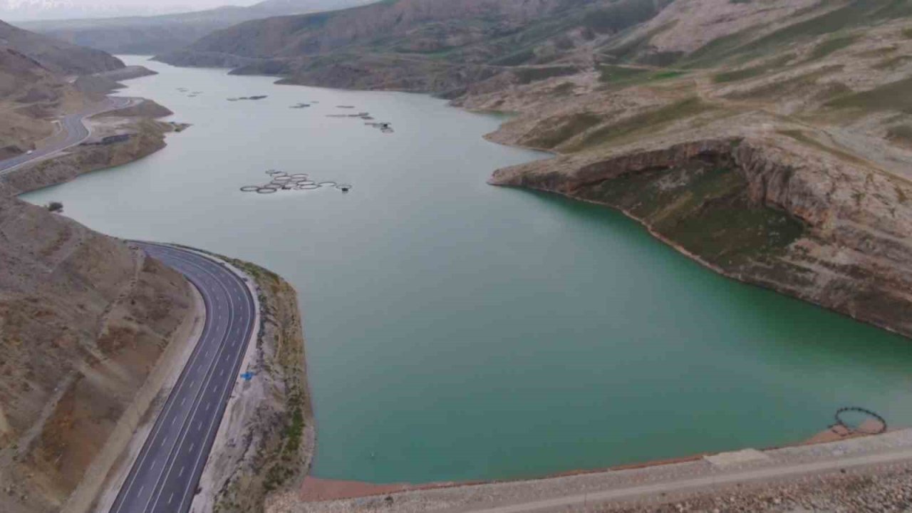 Van’da rekor yağışlar barajları tamamen doldurdu