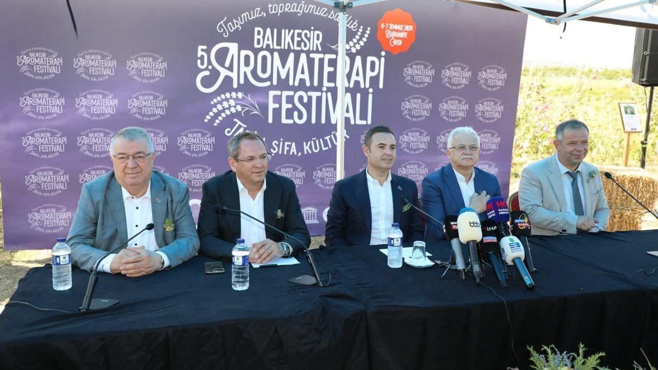 Balıkesir Aroma Terapi Festivali 4 Temmuz’ta başlıyor