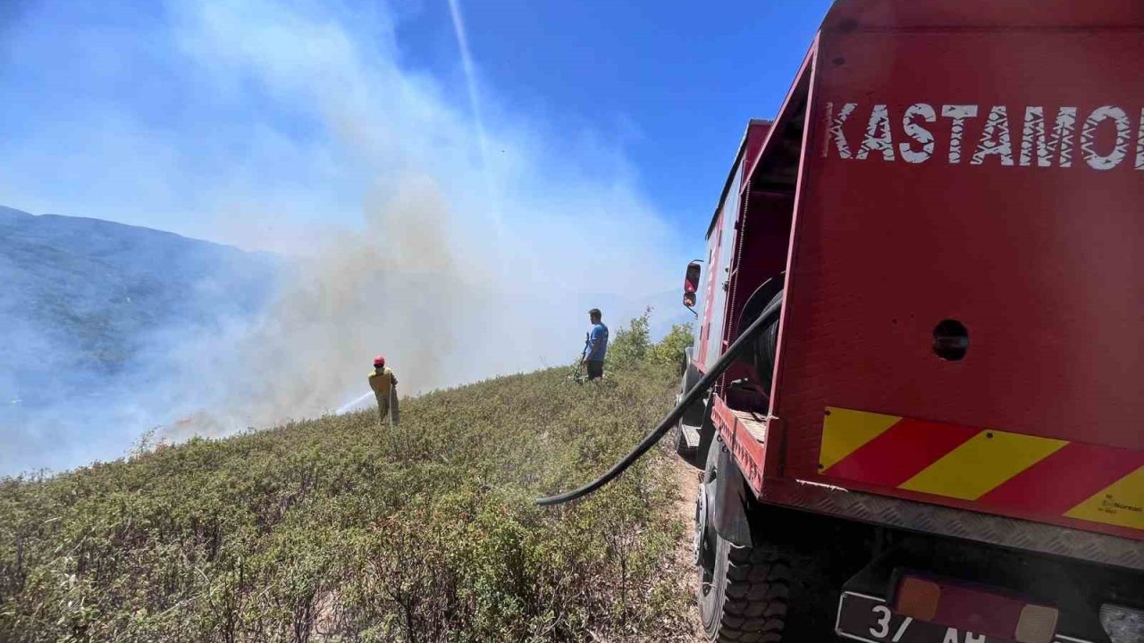 Kastamonu’daki orman yangını söndürüldü