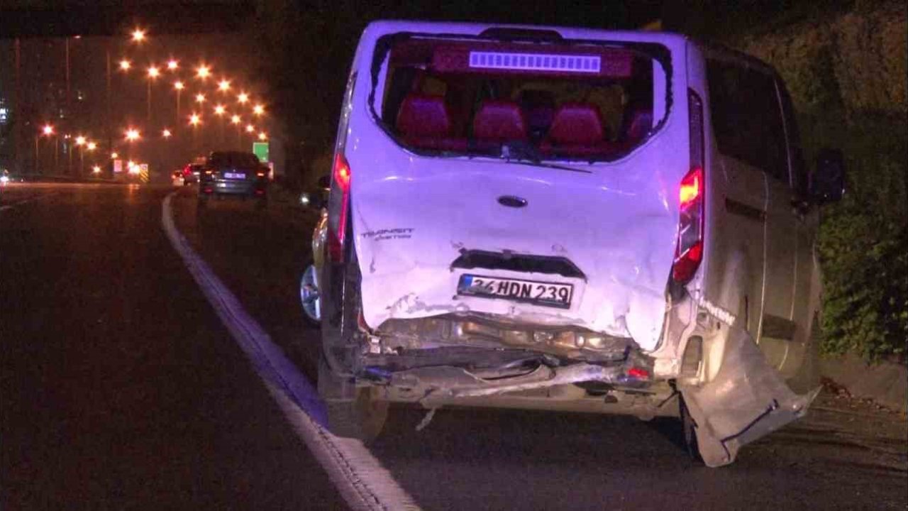 Ümraniye’de trafik kazası: 3 yaralı