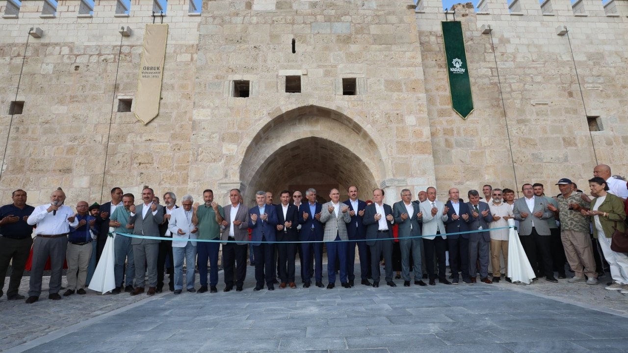 800 yıllık tarihi kervansaray müze otel olarak kapılarını açtı