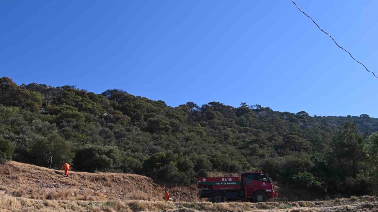 Kuşadası’ndaki orman yangını büyük ölçüde kontrol altına alındı