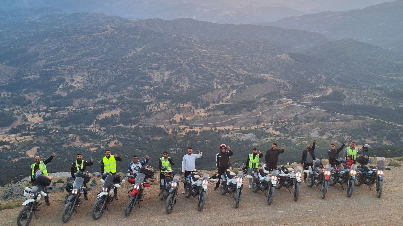 Beyşehir’de geleneksel Köprülü Kanyon Motosiklet Gezisi