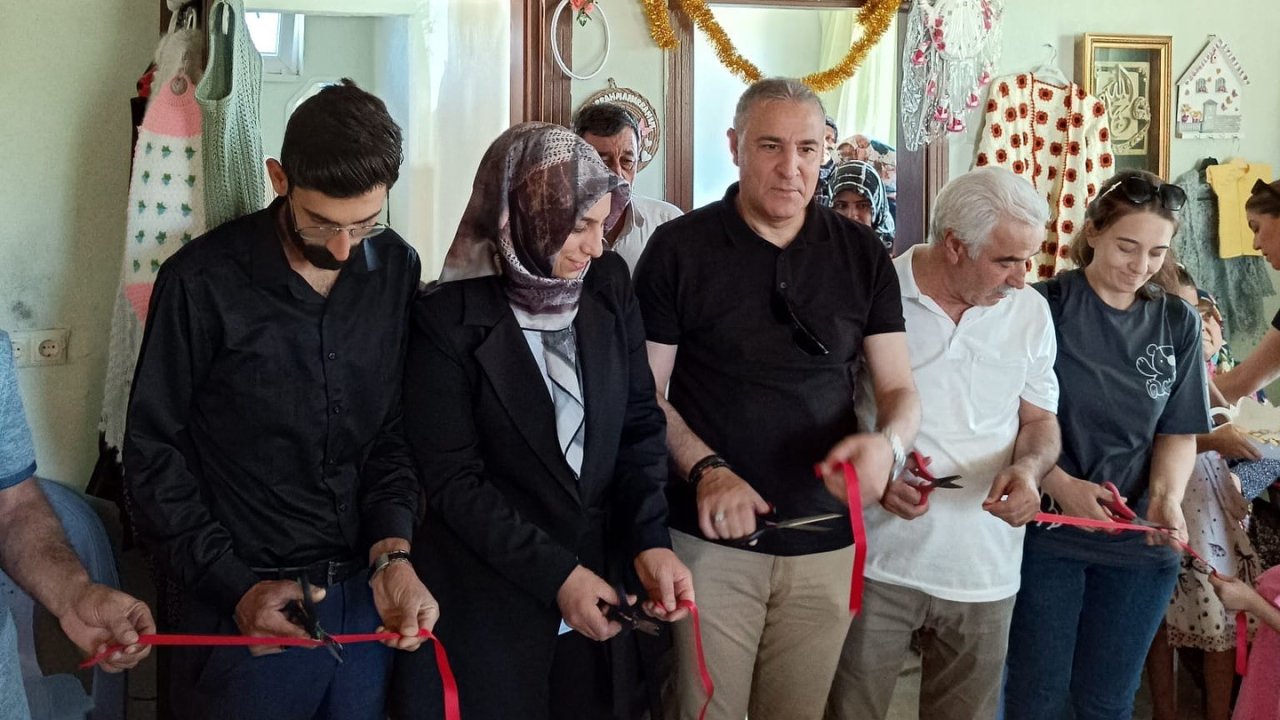 Elazığ’da kursiyerler ürettiği ürünler sergilendi