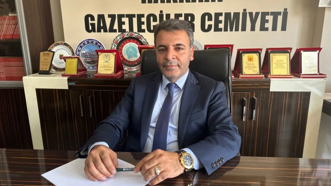 Hakkari Gazeteciler Cemiyetinin yeni başkanı Yiğit oldu