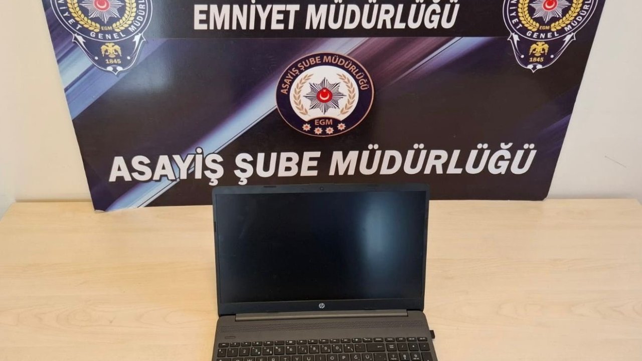 Çaldığı laptopu başka bir şahsa satan şüpheli tutuklandı