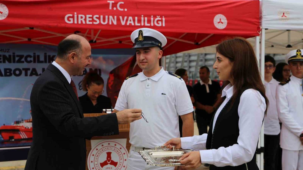 Denizcilik ve Kabotaj Bayramı Giresun’da törenle kutlandı