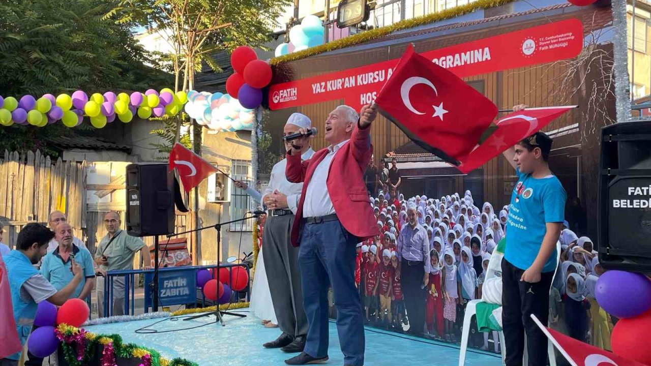 Hürrem Çavuş Camii Yaz Kur’an Kursu coşkuyla açıldı