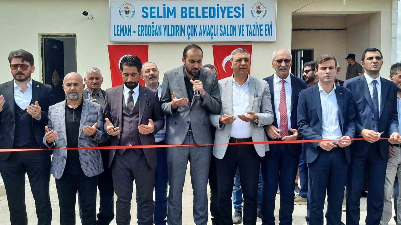 Selim’de çok amaçlı salon ve taziye evi açılışı yapıldı