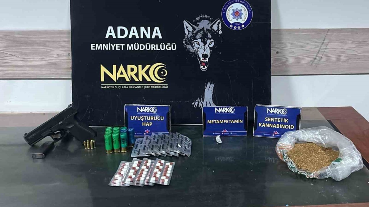 Adana’da narkotik operasyonlarında yakalanan 34 kişi tutuklandı