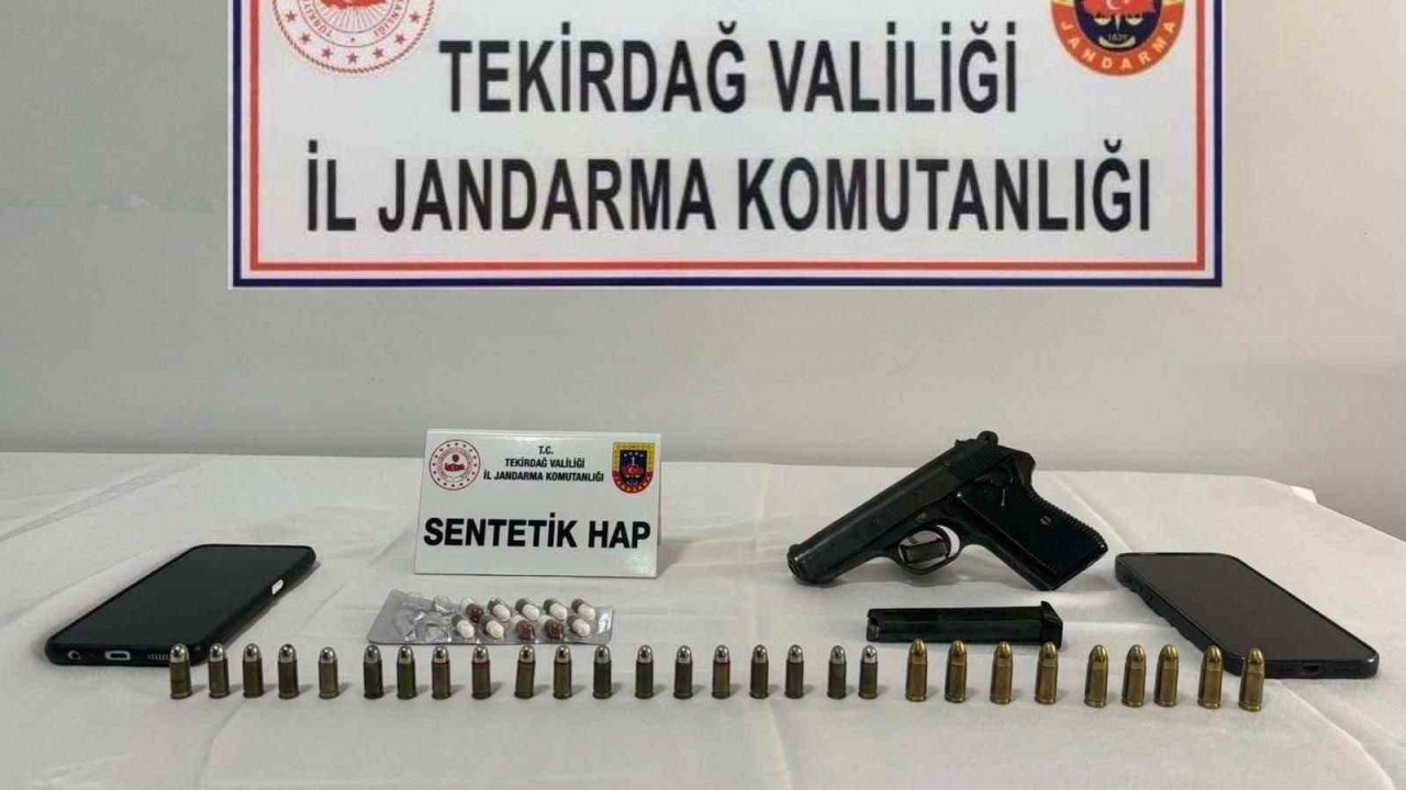 Tekirdağ’da uyuşturucu operasyonları: Çok sayıda uyuşturucu madde ele geçirildi