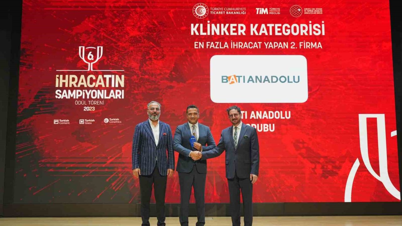 Batı Anadolu Grubu’na 3 ödül birden