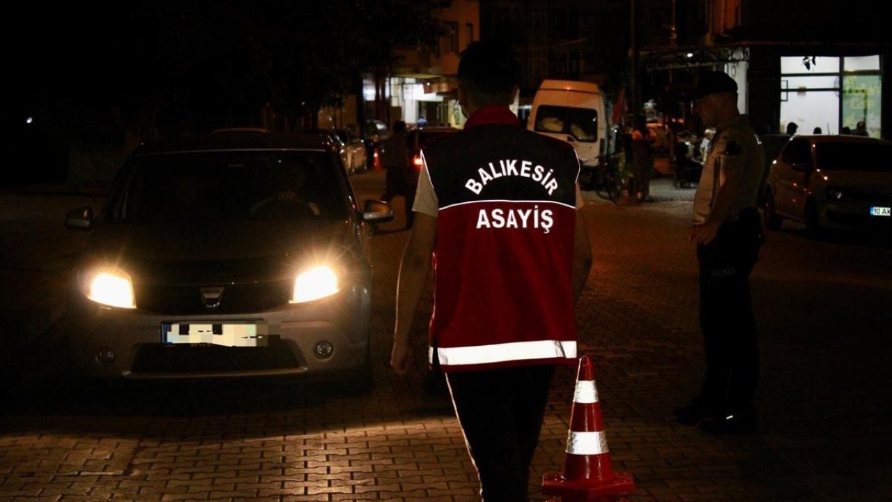 Balıkesir’de kapsamlı asayiş ve trafik denetimi