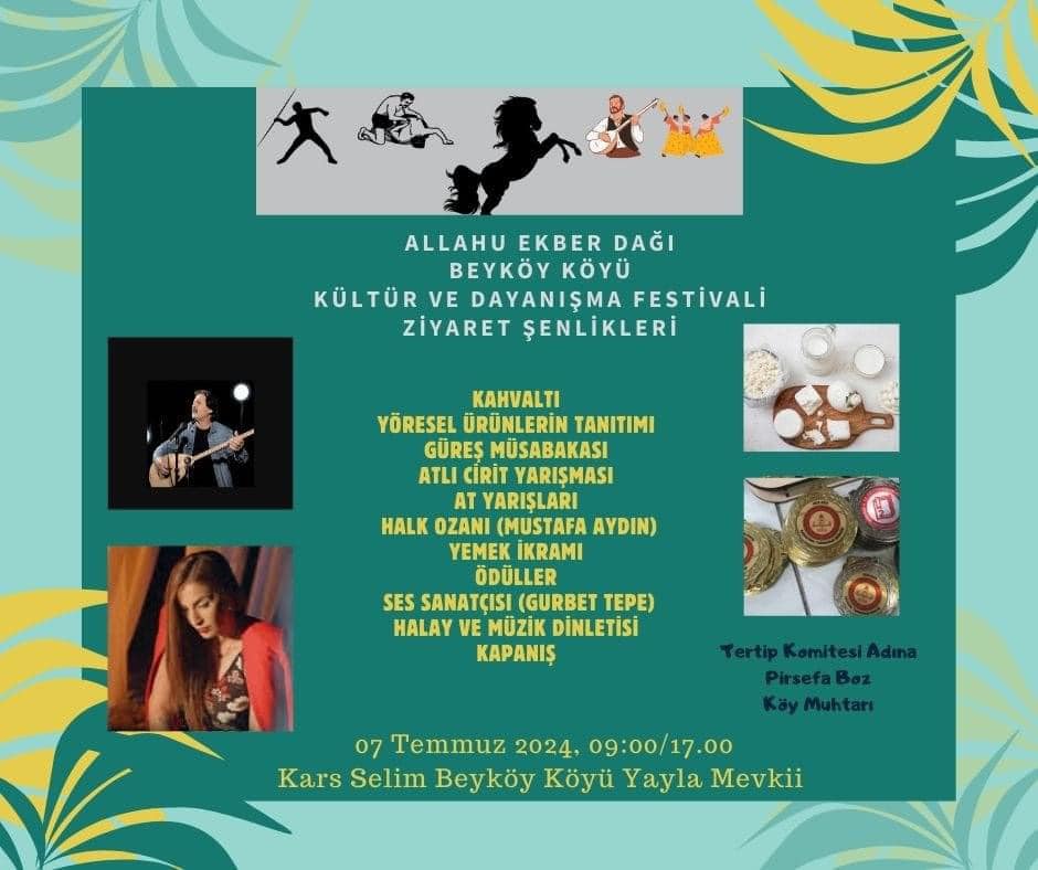 Selim Beyköy Kültür ve Dayanışma Festivali yarın yapılıyor