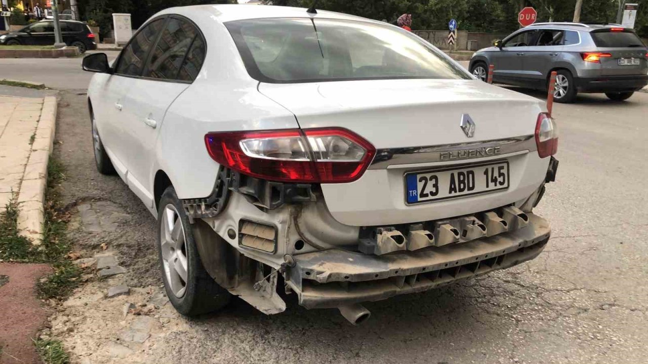 Elazığ’da trafik kazası: 1 yaralı