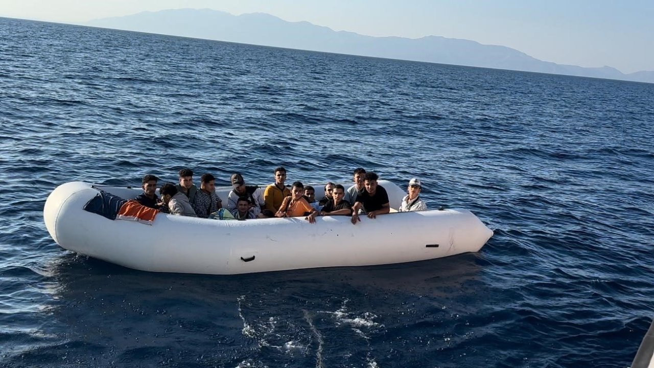 Bodrum’da 78 düzensiz göçmen kurtarıldı