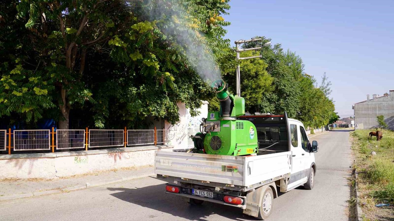 Tepebaşı ilçe merkezinde ve kırsalda haşere ile mücadele