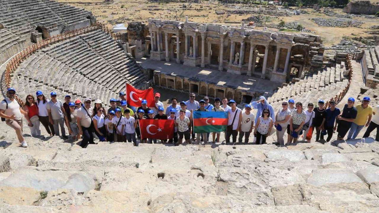 Kardeş ülke Azerbaycan heyeti Denizli’de incelemelerde bulundu