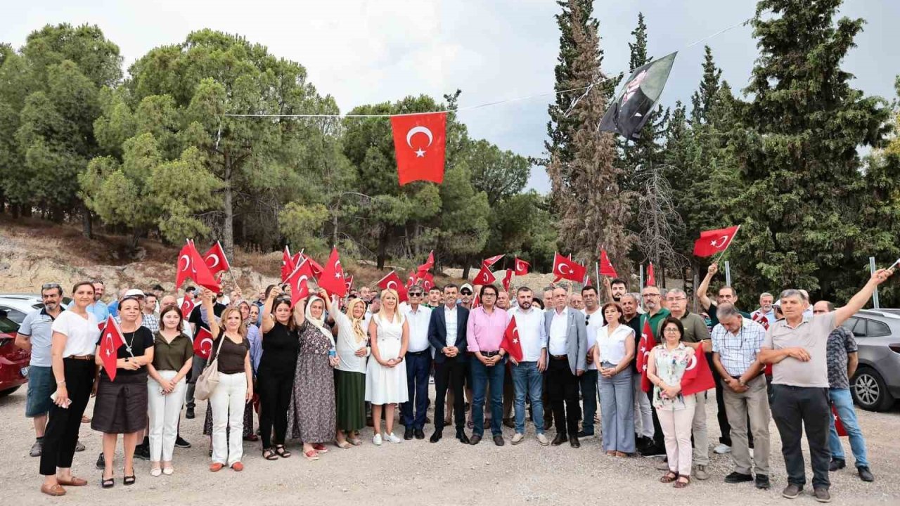 Çavuşoğlu ve Doğan yapılaşmaya tepki gösteren Şemikler sakinlerine destek verdi