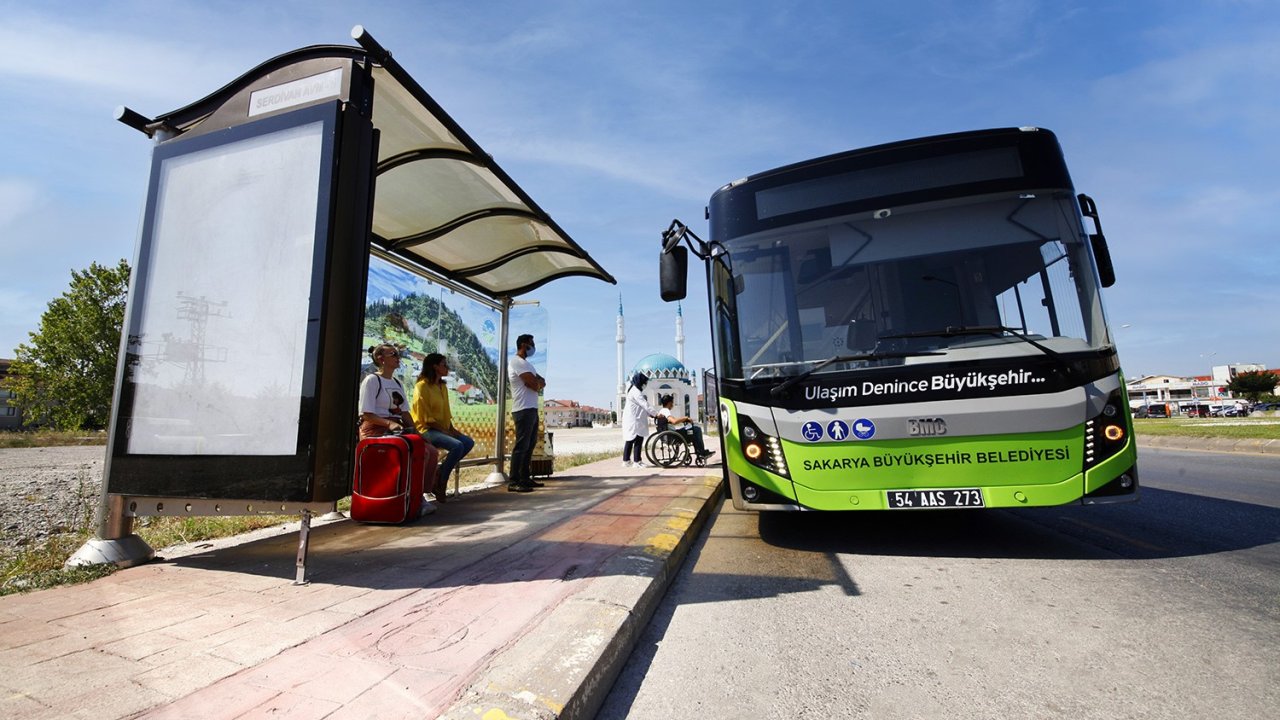 15 Temmuz’da Sakarya’da belediye otobüsleri ücretsiz olacak