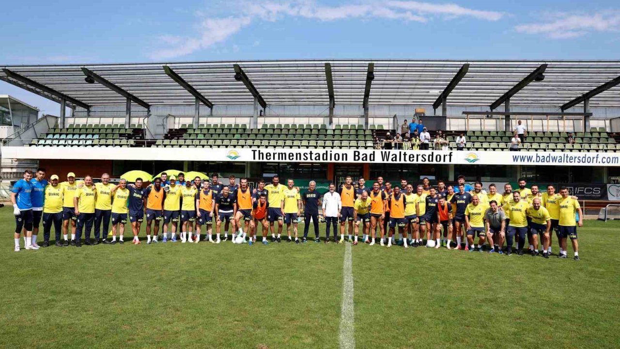 Fenerbahçe, Avusturya kampındaki son antrenmanını yaptı