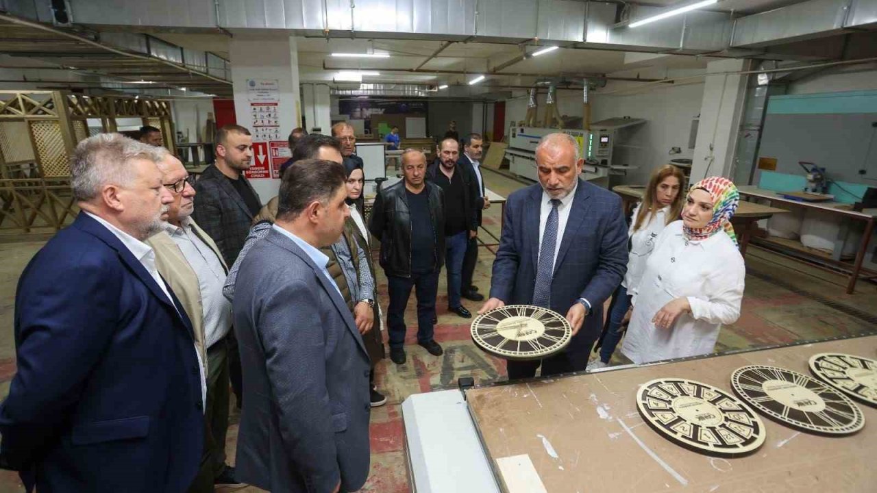 Başkan Sandıkçı: “CAMEK ile mesleki istihdama katkı sağlıyoruz”