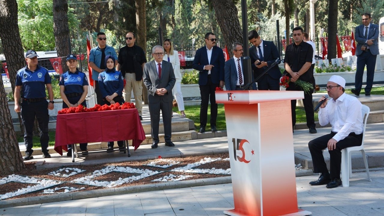 Manisa’da 15 Temmuz şehitleri unutulmadı