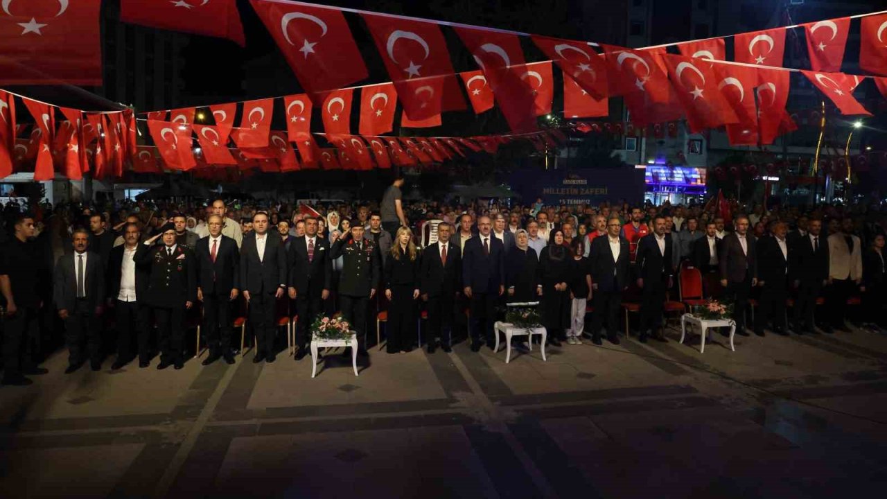 Elazığ’da 15 Temmuz etkinliklerle anıldı