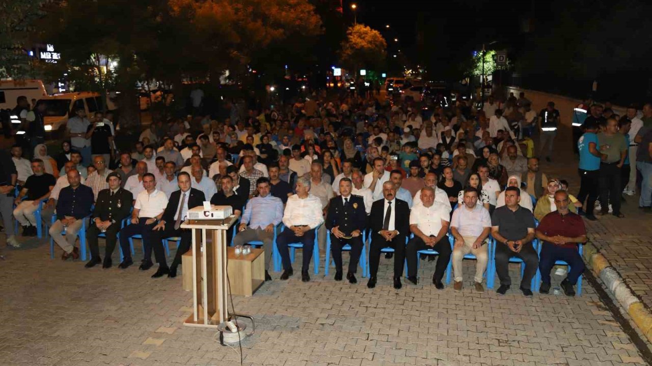 Kahta’da 15 Temmuz Demokrasi ve Milli Birlik Günü etkinlikleri düzenlendi