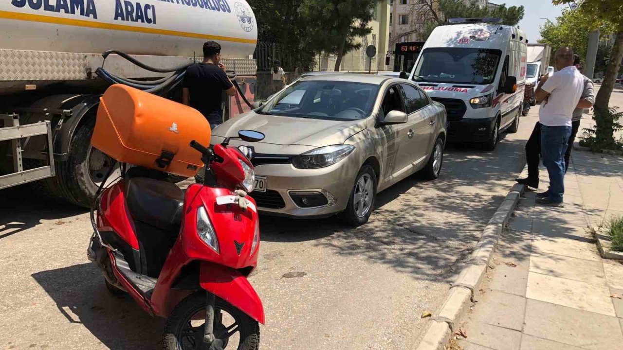 Elazığ’da trafik kazası: 1 yaralı