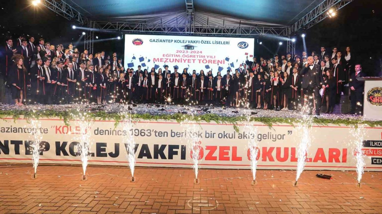 Gaziantep Kolej Vakfı’ndan YKS’de bireysel ve kitlesel başarı gururu